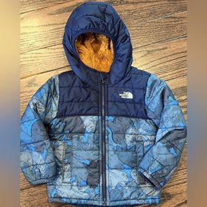 Boys 4T North Face Reversible Winter Jacket